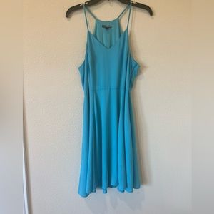 Express light blue dress knee length size 10